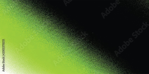 Vivid green spray paint texture gradient with gradient background particle splatter wallpaper abstract creative contrast backdrop artistic composition