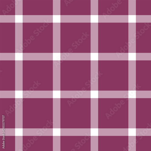 Pretty texture textile plaid, up check tartan pattern. Robe seamless vector fabric background in pastel and pink colors.
