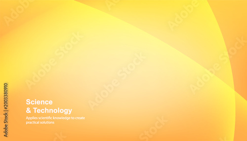 Yellow gradient mesh texture. Colorful bright orange background
