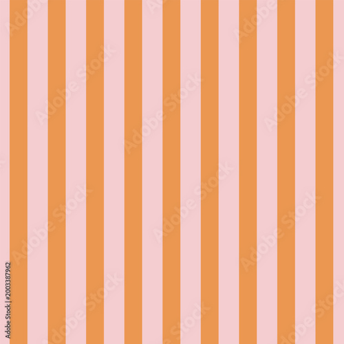 Abstract vector seamless pattern with vertical red stripes on white background. Geometric pattern with vintage stripes. Retro style print. Illustration background design for fabric and prints.