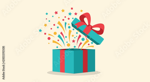 gift box vector illustration