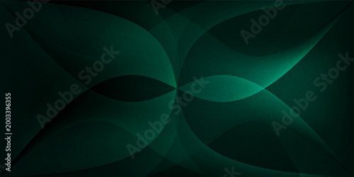 Black dark teal jade emerald sea aventurine green abstract background. Silk satin fabric. Glitter shimmer. Color gradient. Line stripe wave shadow. Drapery curtain. Luxury elegant subtle. Blank design