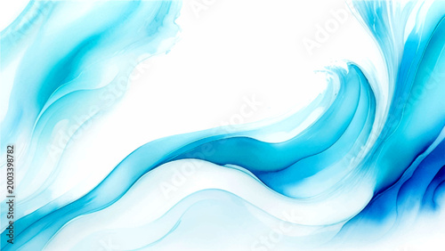 Vector Abstract artwork with fluid, ethereal textures.  Captivating swirling and undulating forms, reminiscent liquid, evoking feelings tranquility and dynamism.