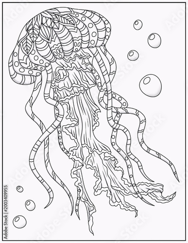 Tableau sur toile Animal Mandalas (Mindfulness) Coloring Pages