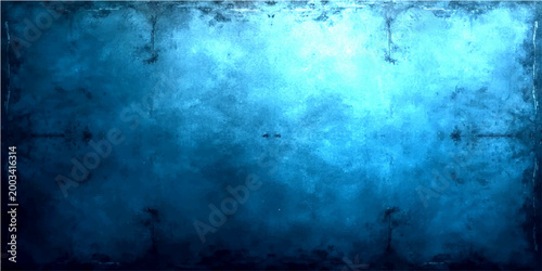 Vector Abstract cyan and azure gradient background design with detailed texture, creating the impression of ice.