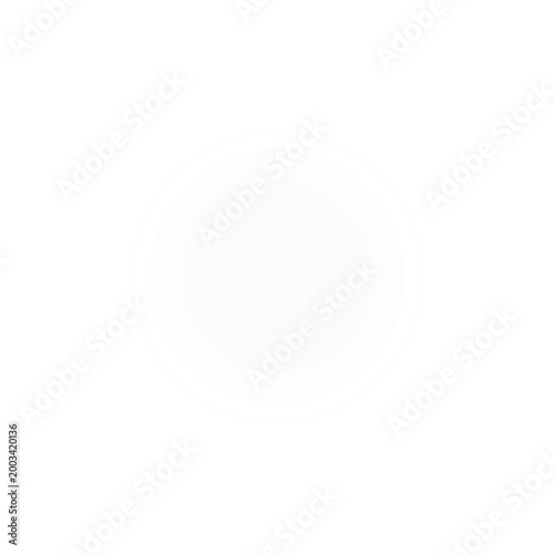 Simple white blurred sphere for graphic design and web UI. Isolated red blur circle on transparent background