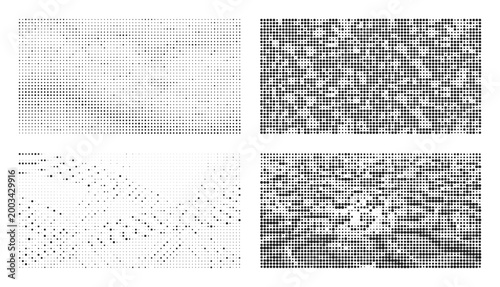 Abstract textured patterns creating a sense of depth and visual intrigue.