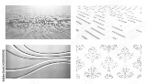 Abstract textured background with flowing lines and geometric patterns in monochrome.