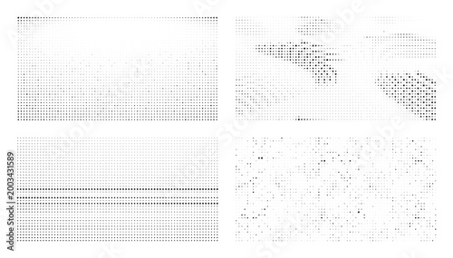 Abstract minimalist patterns and textures in monochrome tones