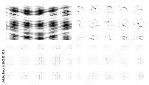 Abstract geometric pattern with grayscale gradient and subtle texture