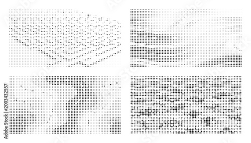 Abstract minimalist geometric patterns creating a clean and modern textured background.