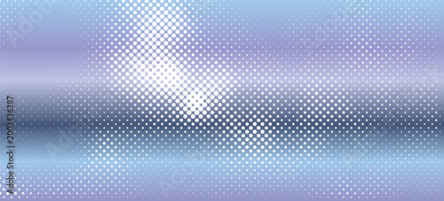 Light to dark blue gradient with scattered halftone dotted pattern as a background, smooth transition abstract texture