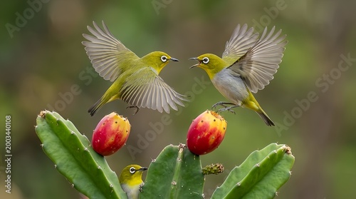 hummingbird and flower