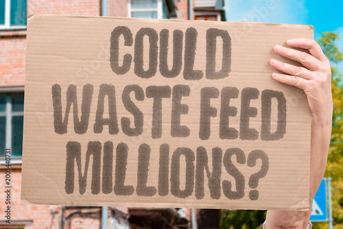 Φωτογραφία "Could Waste Feed Millions?" research examines food waste measurably sufficient to feed millions of hungry adults
