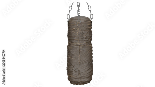 Bild auf Leinwand 3d rendering punching bag