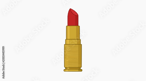 A close-up shot of a lipstick that looks stunning, and can enhance beauty. 