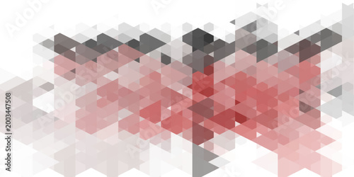 Gradient dilute brown background on triangle pattern. Geometric abstract soft tone pixel background. Dilute backdrop.