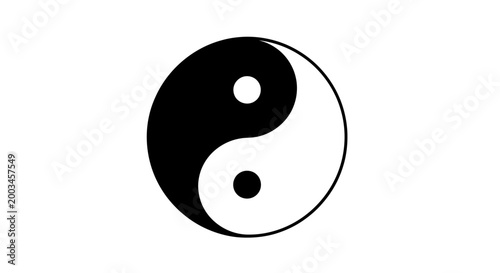 Yin Yang Symbol, Harmony, Balance, Duality, Black and White, Taoism