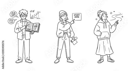 Engaged learners sharing thoughts and ideas in an academic setting.