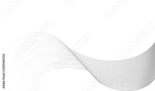 Abstract White Wave Background | Minimal Modern Design Texture