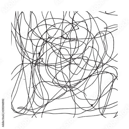 Abstract background. Line drawing