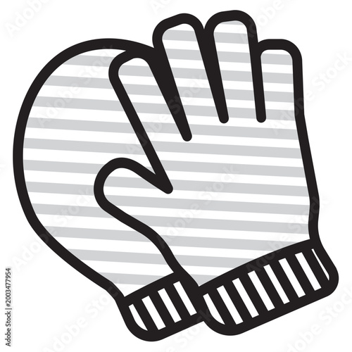 Exfoliating-Gloves-Icon-Duotone