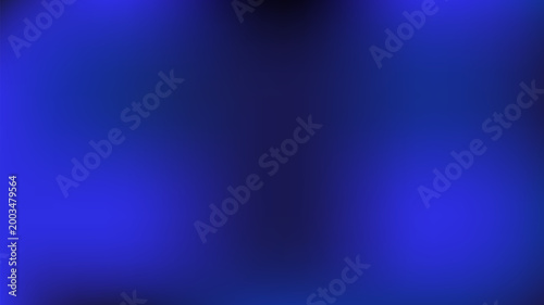 Smooth Blue Gradient Abstract Background with Soft Glow Lighting, Dark Navy Modern Minimal Backdrop for Technology, Business and Creative Design