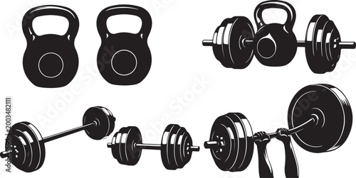 Black and white of headphones, earphones, and headset black headphones white headphones