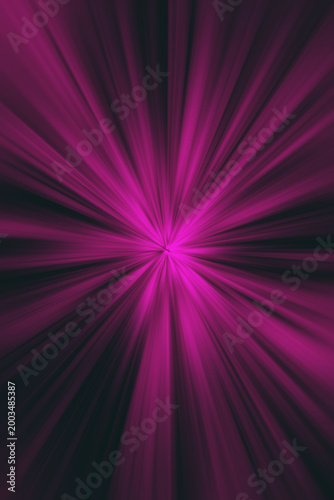 Vibrant electric pink and fuchsia light burst background with sharp radial rays and dark contrast energy effect.