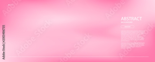Abstract pink, blurred background. Minimalistic creative background for designs. Pink modern gradient background for web banners. Vector EPS 10.