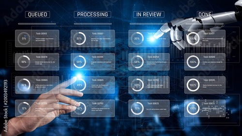 Photography AI improves kanban dashboard for task management by optimizing priorities, track