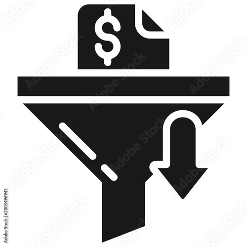 Conversion Funnel Icon