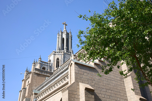 church in the town