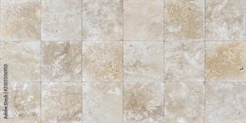 Photos Seamless travertine stone tile texture