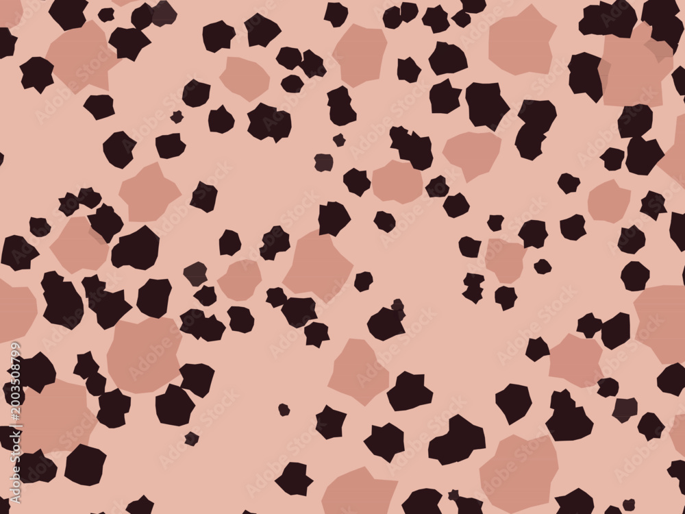 Fototapeta premium Boutique Leopard Animal Print Vector Pattern