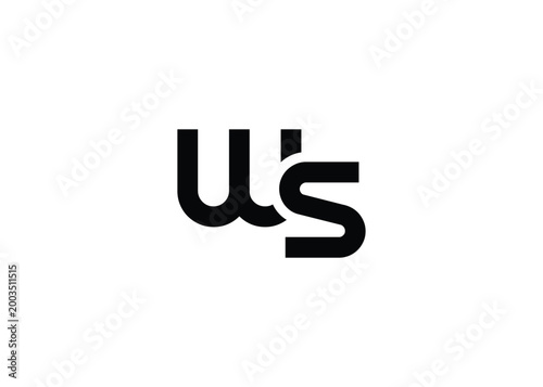 Modern Minimalist WS Letter Logo Monogram. Minimal, geometric lettermark conveys professionalism, unity, and contemporary style Free Download Modern Minimalist WS Letter Logo Monogram. Minimal, geometric lettermark conveys professionalism, unity, and contemporary style - GFXLoad