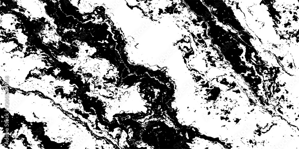 Obraz premium Grungy black and white vector background featuring an artistic ink splash pattern with dirty paint splatters and a graffiti style spray stain border element for a textured wallpaper design