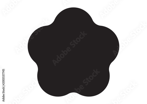 花型（角丸・やわらかい）