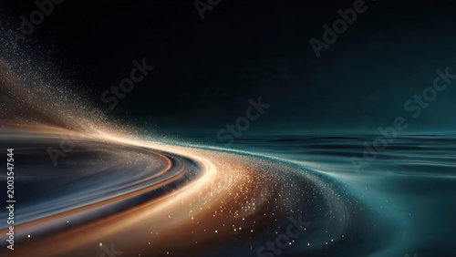 Cosmic Energy Flow Through Nebula