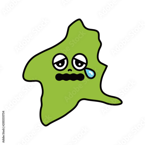 シンプルな日本の群馬県のキャラクター