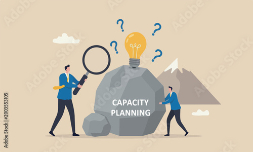 Foto Capacity efficiency demand provisioning, redundancy or utilization forecast, res