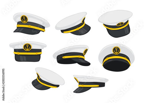 Captain And Sailor Hats Set