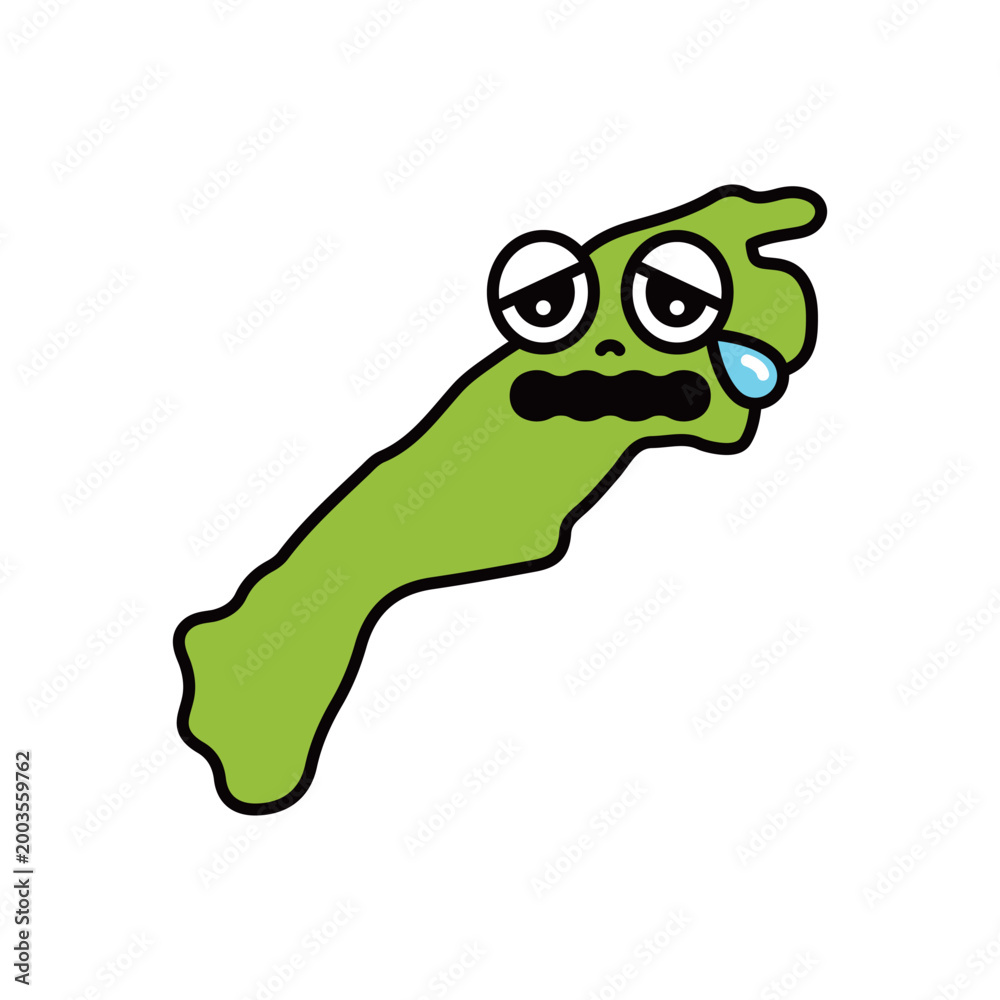 Obraz premium シンプルな日本の島根県のキャラクター