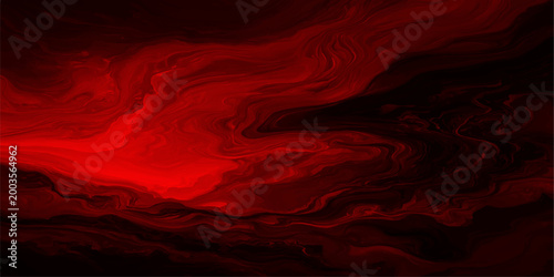 A striking, fiery blend of rich, flowing colors that convey intense passion and a sense of raw energy, a vibrant and dynamic display.