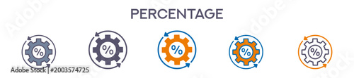 Percentage Element For Design Graphic - Multi Styles 
