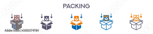 Packing Element For Design Graphic - Multi Styles 