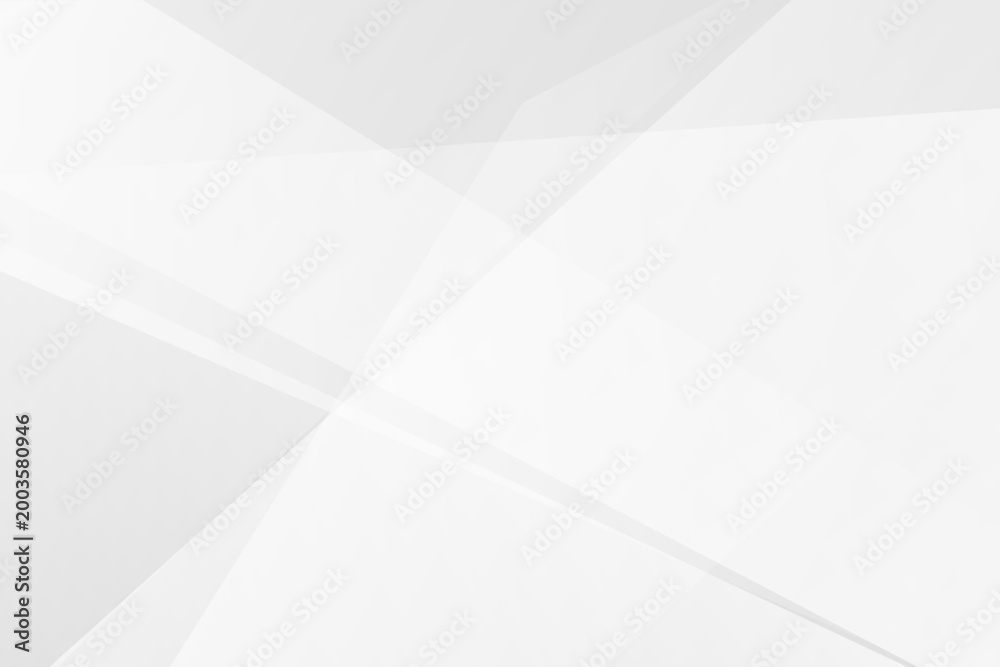 Fototapeta premium Modern abstract grey and white polygonal shapes creating clean vector background, EPS 10.