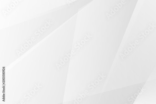 Modern abstract grey and white polygonal shapes creating clean vector background, EPS 10.