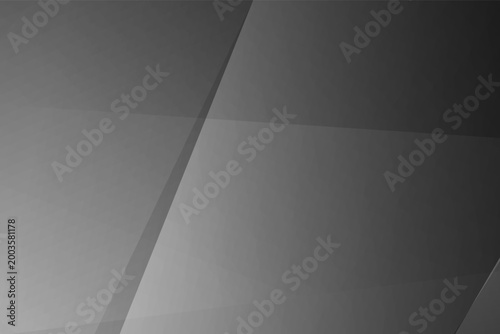 Modern abstract black polygonal background with dark grey gradients and clean geometric shapes, minimal tech style, vector EPS 10.