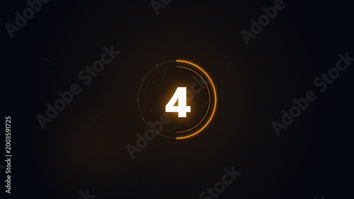 Countdown Timer with Colorful Elements Leading to a Launch Announcement Graphic
